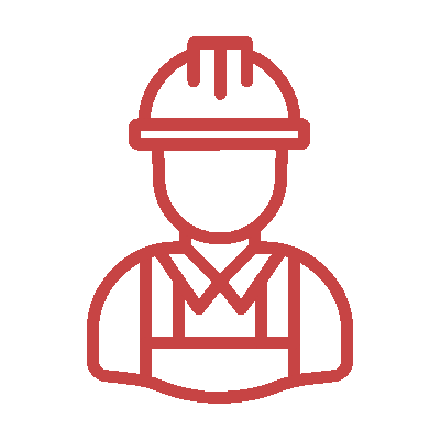 wired outline 408 worker helmet hover pinch