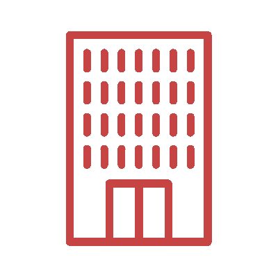 wired outline 483 building hover blinking